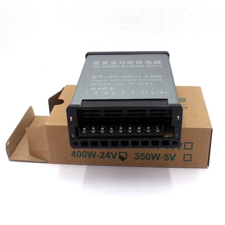 signboard light box transformer 12v 20a power supply Led rainproof switching power supply IP66