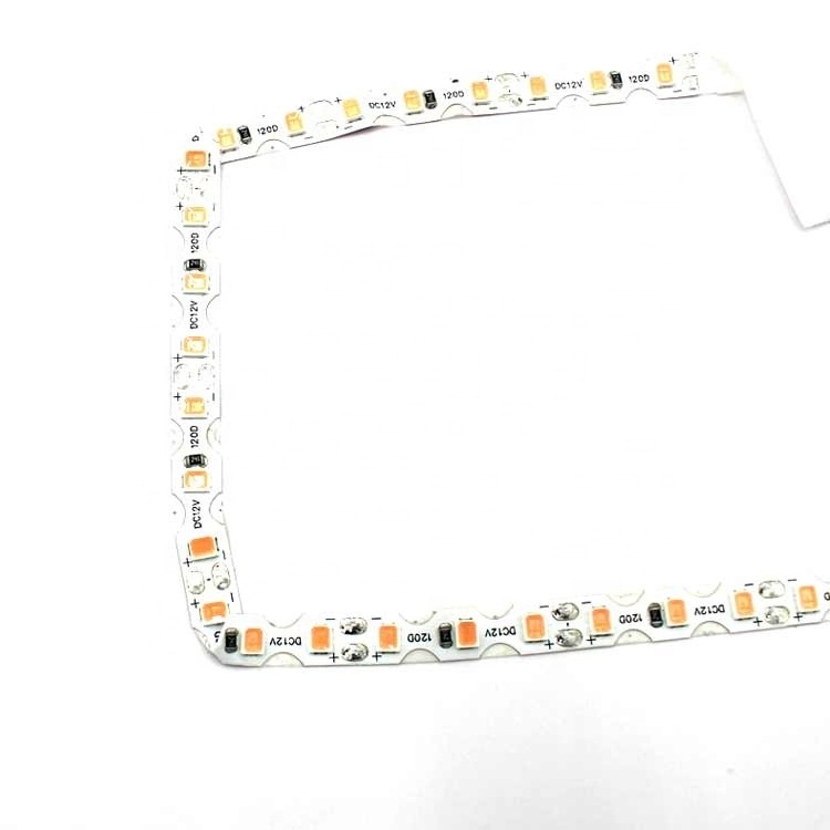 IP45 CE Certified 10m Long SMD 2835 Flexible LED Strip Light Bendable S-Shape 60/120 LEDs 12V DC Voltage RoHS  5m