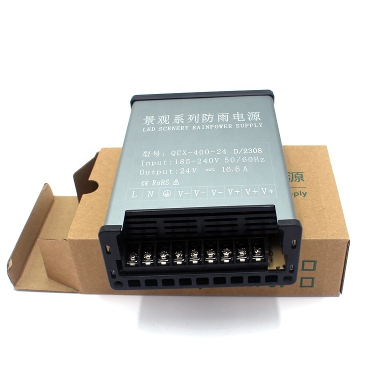 signboard light box transformer 12v 20a power supply Led rainproof switching power supply IP66