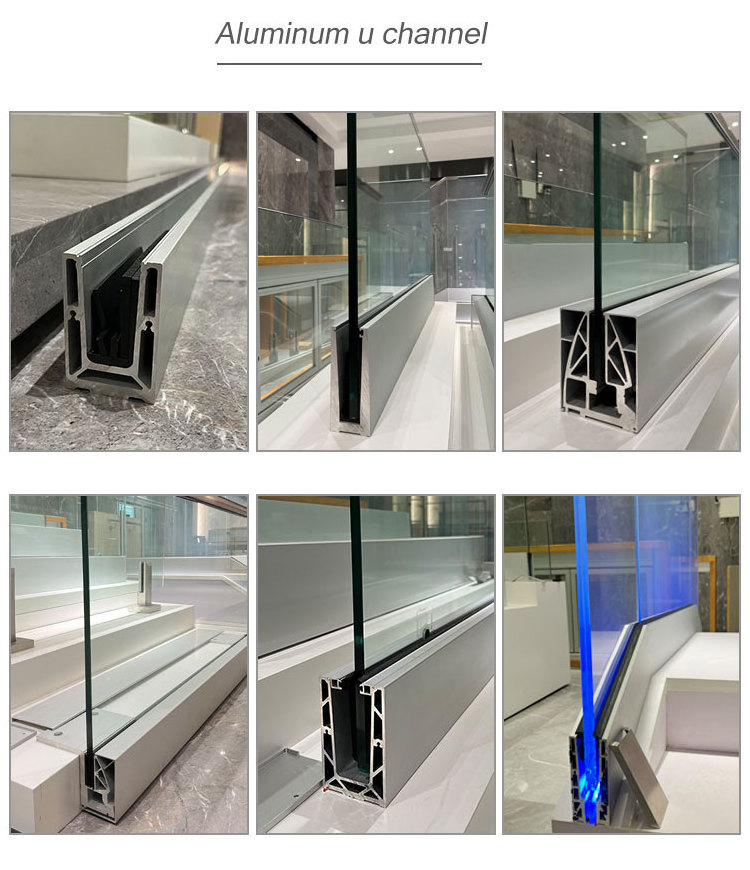 HDSAFE stainless steel cable staircase railing interior stair handrail glass balustrade fitting balcony glass railing balustrade