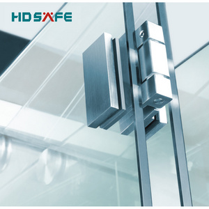 Frameless office Bi-Folding Top Hung Sliding folding Door System