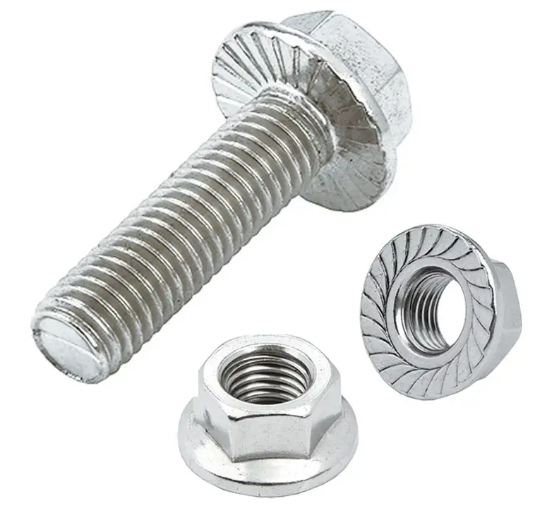 Grade 12.9 10.9 Din 933 931 M3.5 M5 M8 Galvanized Hexed Headed Carriage Flange Aluminum Stainless Steel Hex Screw Nut And Bolt