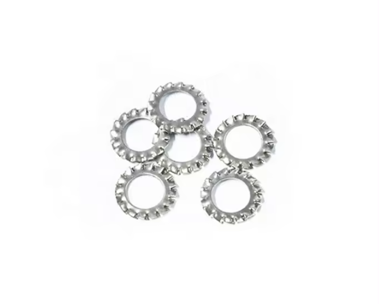 DIN 6797 A Wholesale Price External Serrated Lock Washer Stainless Steel 304 316 inside Tooth Washers External Style