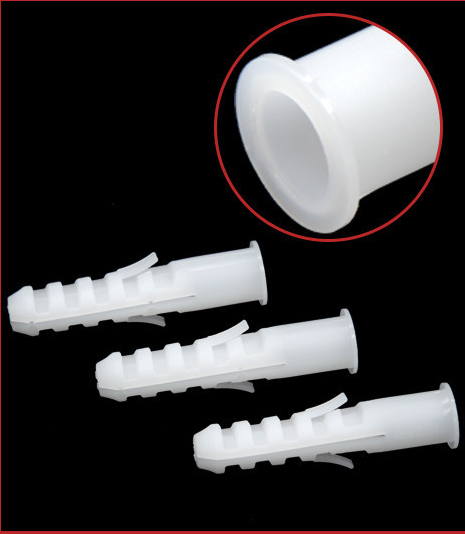 nylon plugs expansion tube plastic anchor wall plug Manufacturer White Expansion Drywall Screw Spike plastic wall plugs