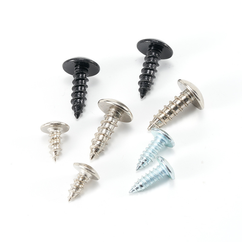 Cross Recessed Pan Head Tapping Screws BZP Pan Head Self-Tapping Screws