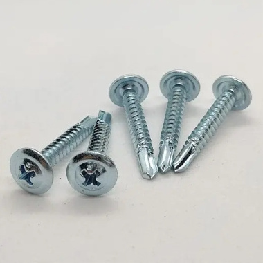 Chinese manufacturer  Hex Washer Head Roofing Self-Tapping Self-Drilling Screws with rubber Washer