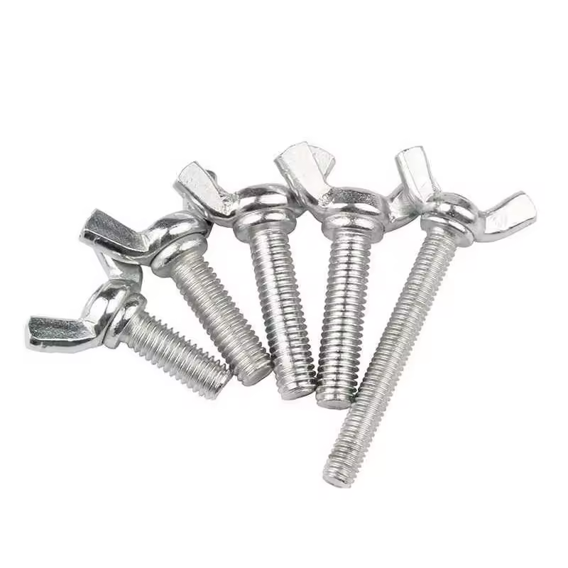 304 stainless steel butterfly bolt and claw screw DIN316 Galvanized bolt