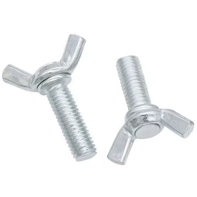 304 stainless steel butterfly bolt and claw screw DIN316 Galvanized bolt