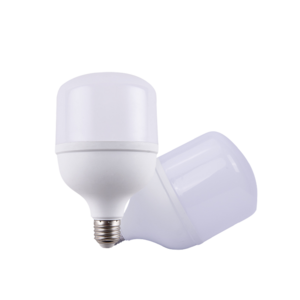 Highlight indoor strong lighting plastic T shape B22 E27 high lumen energy saving white 10W led bulb light wholesale