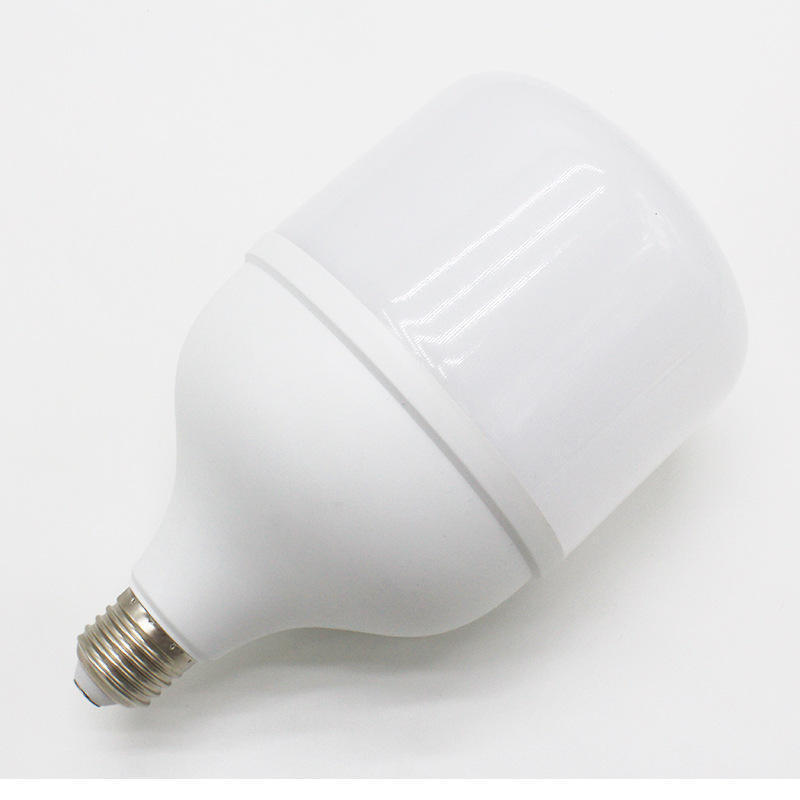 Good quality household commercial lighting aluminum plastic indoor light high bright little white e27 T shape led light bulbs