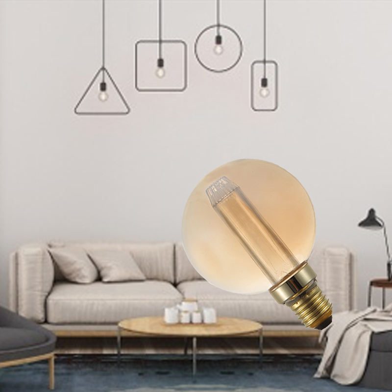 Modern design glasses personalized living room bedroom night lamp villa garden ceiling decorative energy saving light bulbs