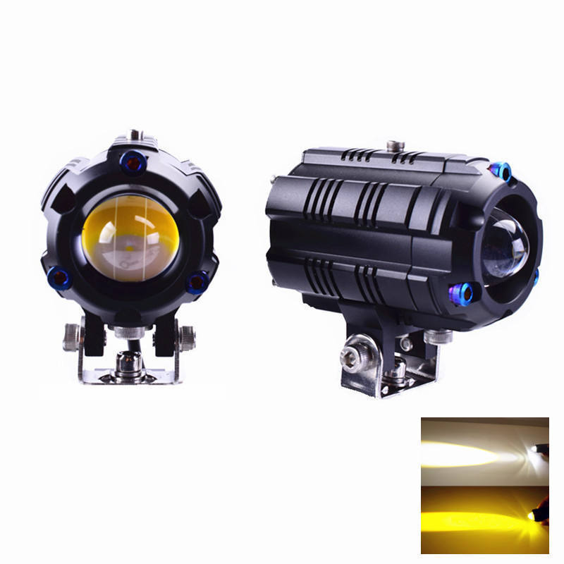 Universal lighting adjustable double modes car projector lamp strobe high lumen roof front light motorcycles accessories