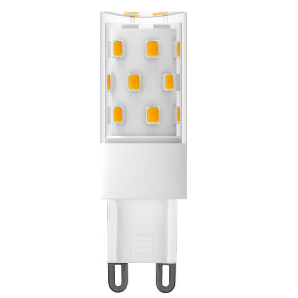 Ceramic G9 non flicker high brightness LED socket household high display 21 bead 4W pendant small bulb light