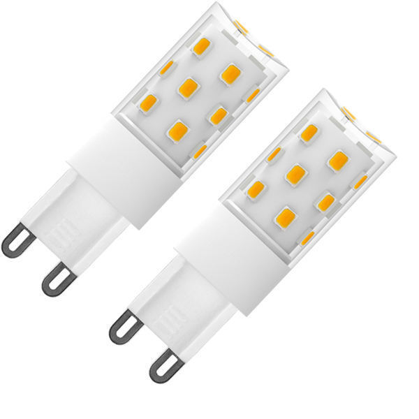 Ceramic G9 non flicker high brightness LED socket household high display 21 bead 4W pendant small bulb light