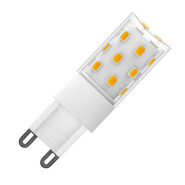 Ceramic G9 non flicker high brightness LED socket household high display 21 bead 4W pendant small bulb light