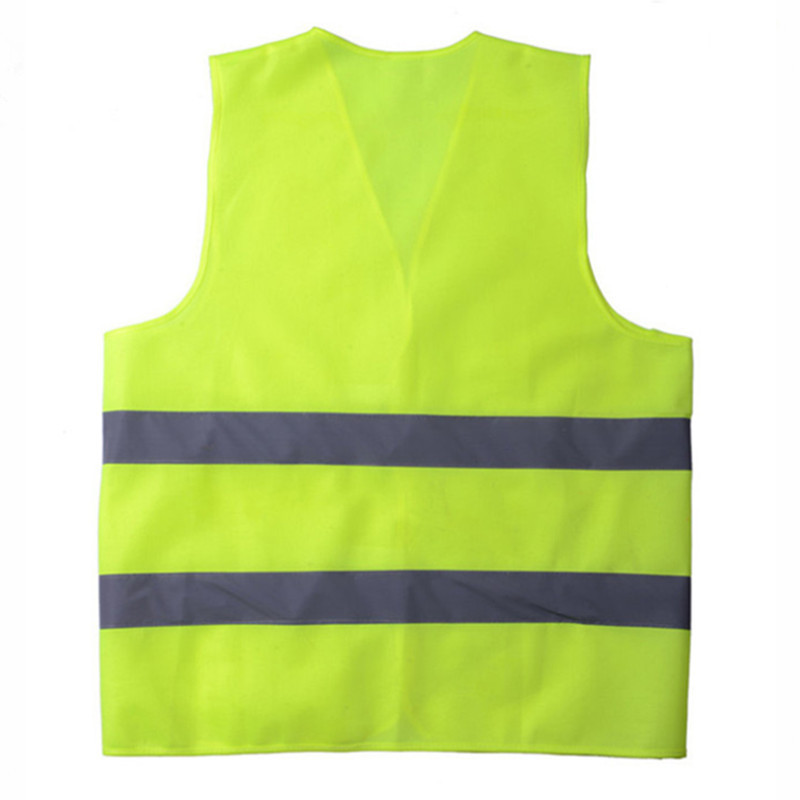 Hot sale Unisex Breathable Work Vest Yellow High Visibility Reflective Safety Vest