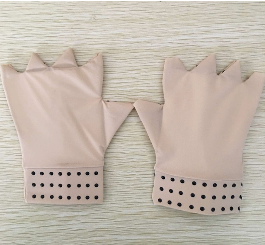 Arthritis Pressure Relief Pain Heal Joints Gloves Magnetic Therapy Support Gloves