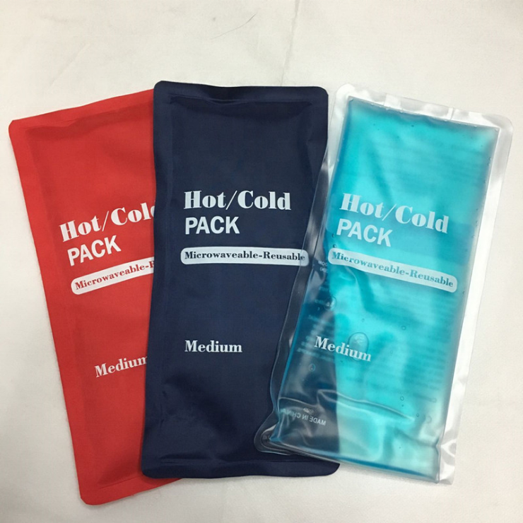 Customized High Quality Durable Nylon Gel Ice Packs Reusable Hot Cold Pack