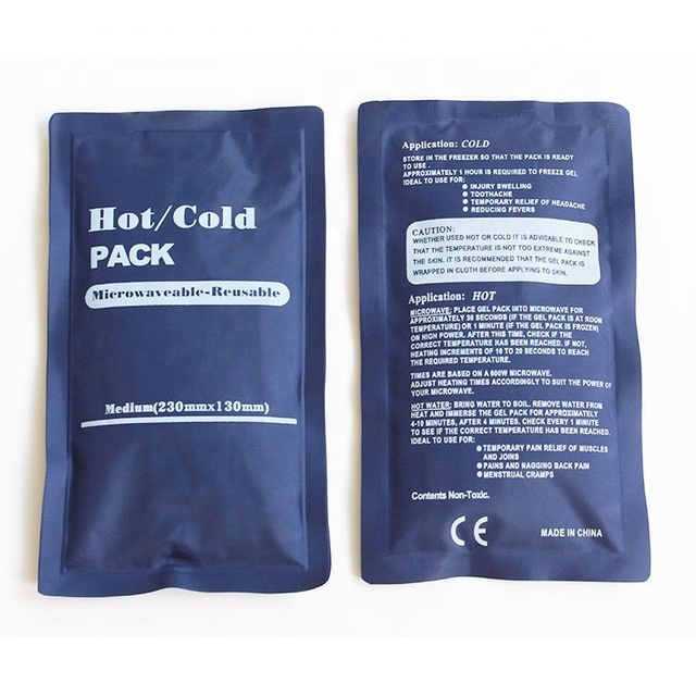 Customized High Quality Durable Nylon Gel Ice Packs Reusable Hot Cold Pack