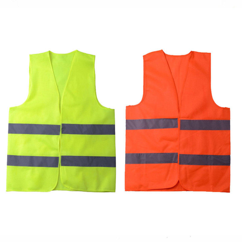 Hot sale Unisex Breathable Work Vest Yellow High Visibility Reflective Safety Vest