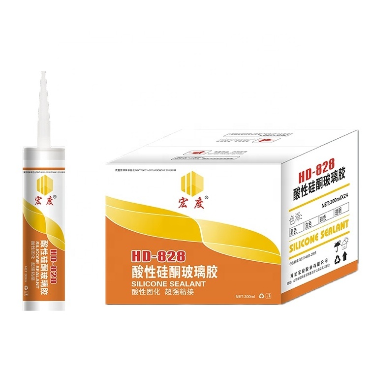 Factory Direct Mildew Proof Caulking Sealant Acetic Silicone Sealant For Bathroom Sealing Fish Tank Caulking