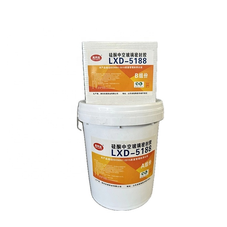 Two component smooth white paste insulated glazing structural silicone sealant for buildings substrates