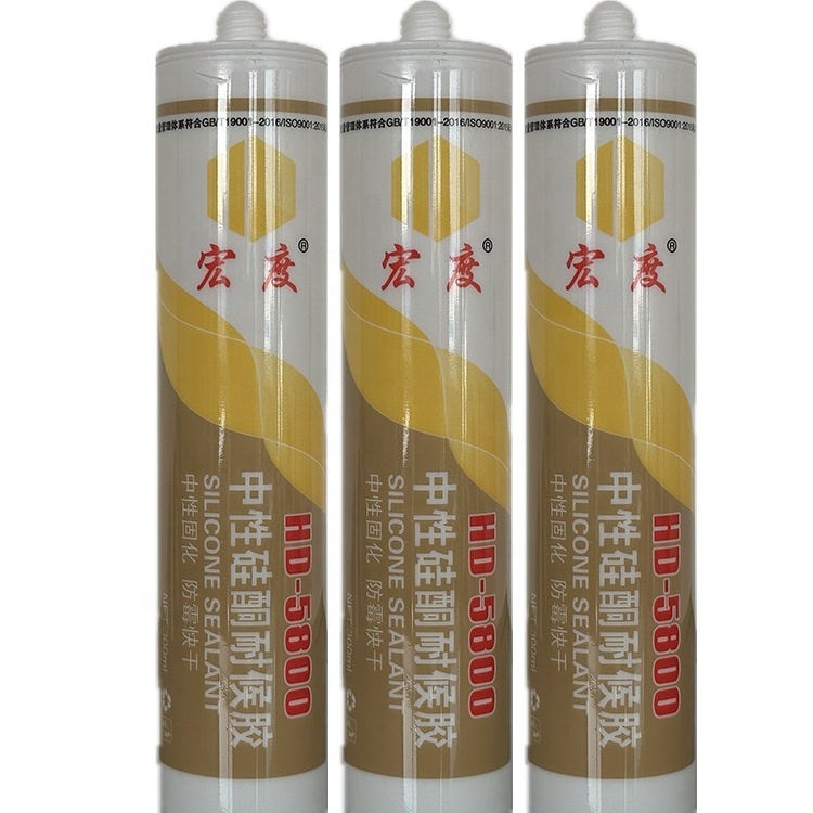 Efficient Bond Sealing Glass Materials Silicone Weather Resistant Adhesive Neutral Silicone Sealant Glue