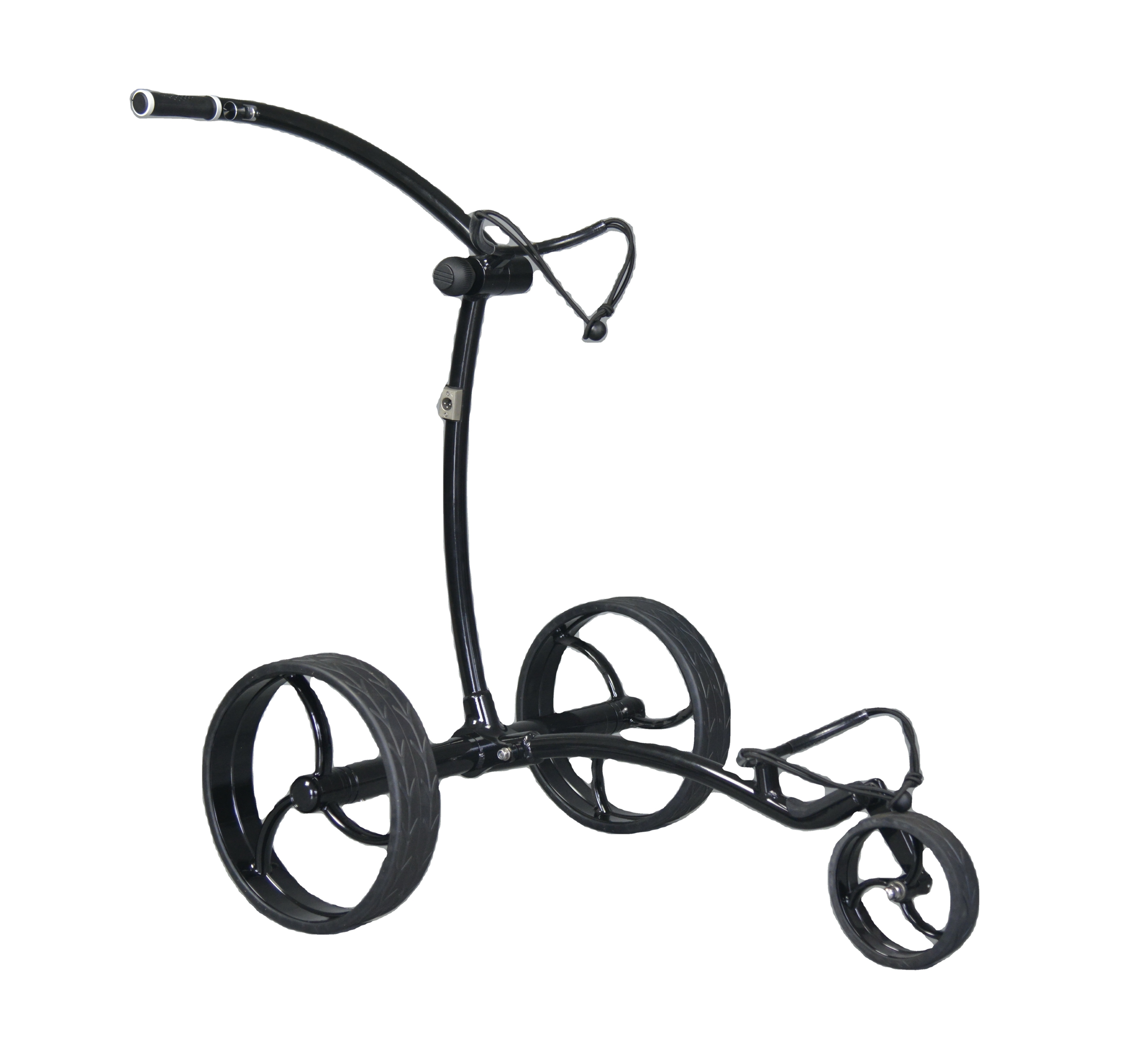 Aluminum slim  lighter quieter electric golf trolley folding trolley with golf accessories