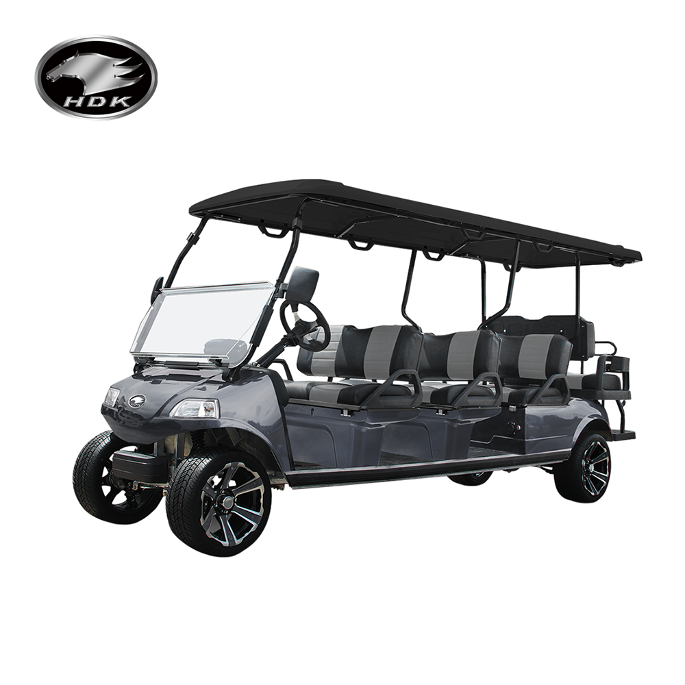 Luxury 2024 EVOLUTION HDK Wholesale 8 Seat AC High-performance Airport Sightseeing Mini Bus Club Electric Golf Cart