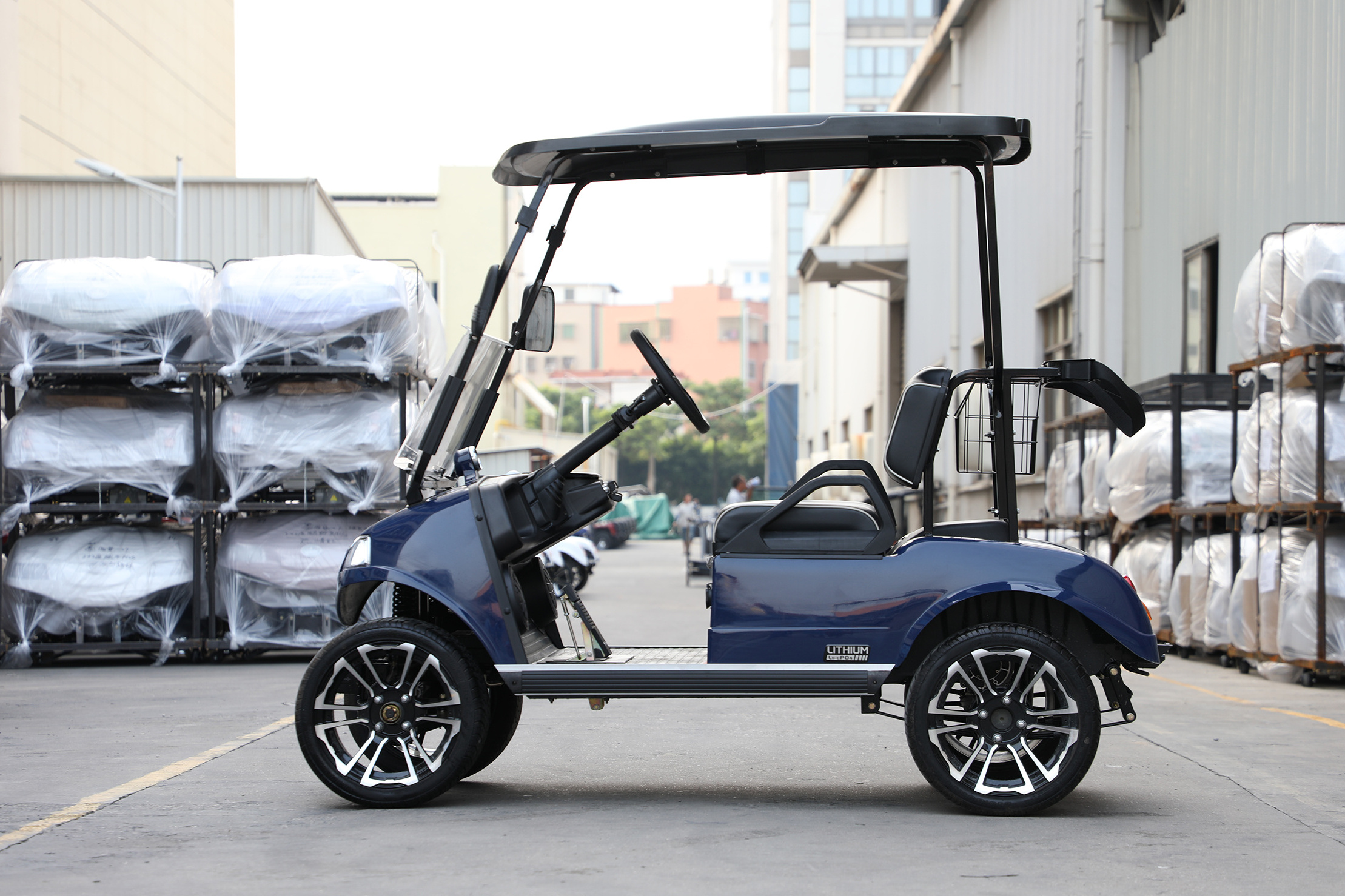 HDK EV Utility Vehicle Lithium Battery Buggy Trolley Scooter 2 Seat UTV Sightseeing Bus Electric Golf Cart 48V Classic 1 - 2 30%