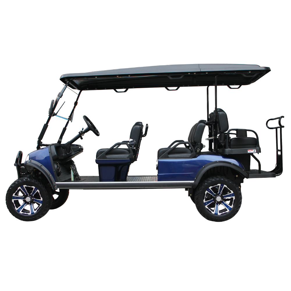 New Sightseeing Off-road 6 Seater Buggy High Speed 48V Pick Up HDK EVOLUTION Electric Golf Cart