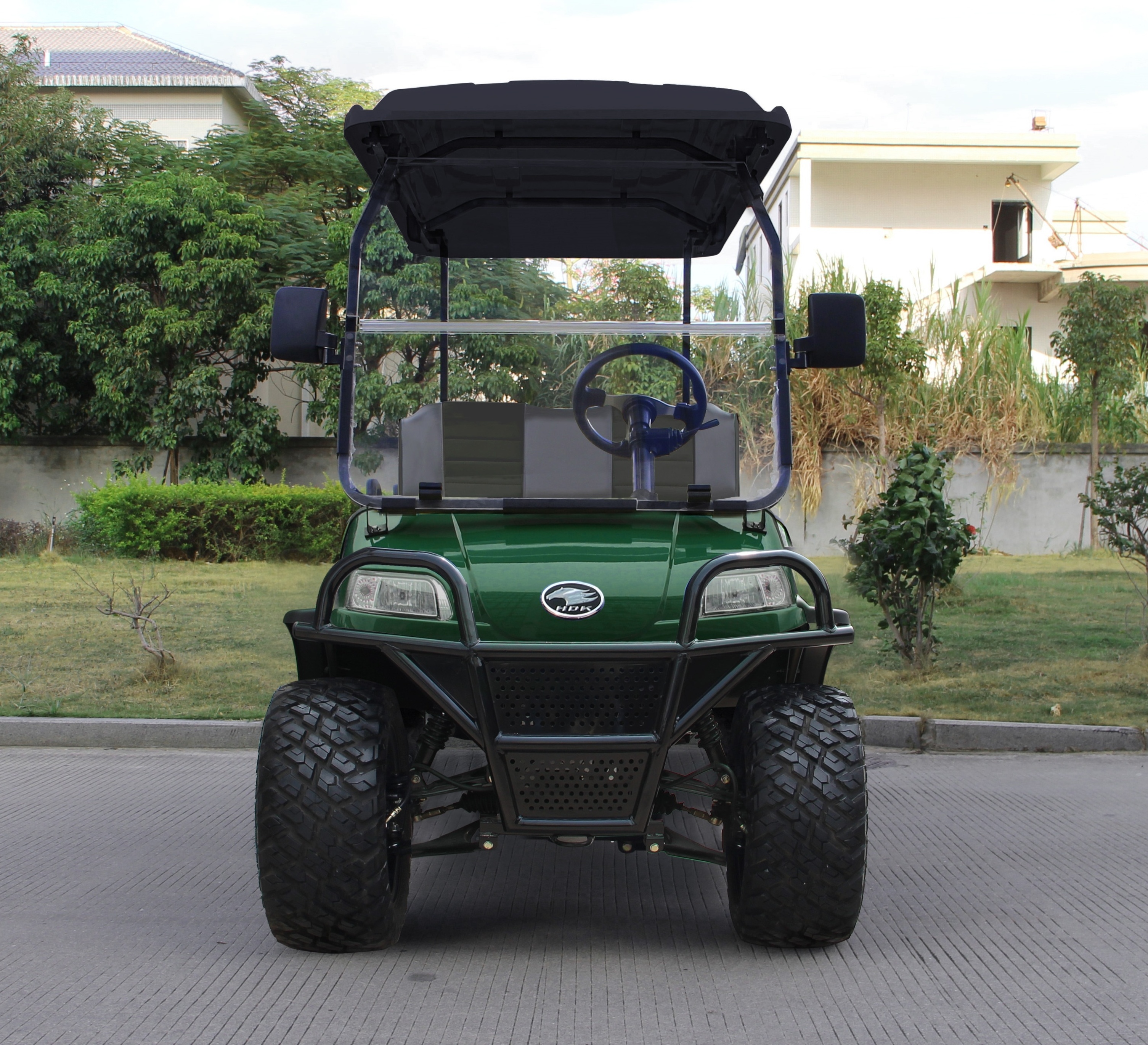 Customized For Sale Cheap Wholesale Off Road 4 Seat HDK Evolution Sightseeing Mini Car Electric Golf Cart