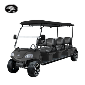 Big Scooters HDK EVOLUTION Sightseeing Mini Bus 6 Seat 48V Off-road Electric Golf Cart