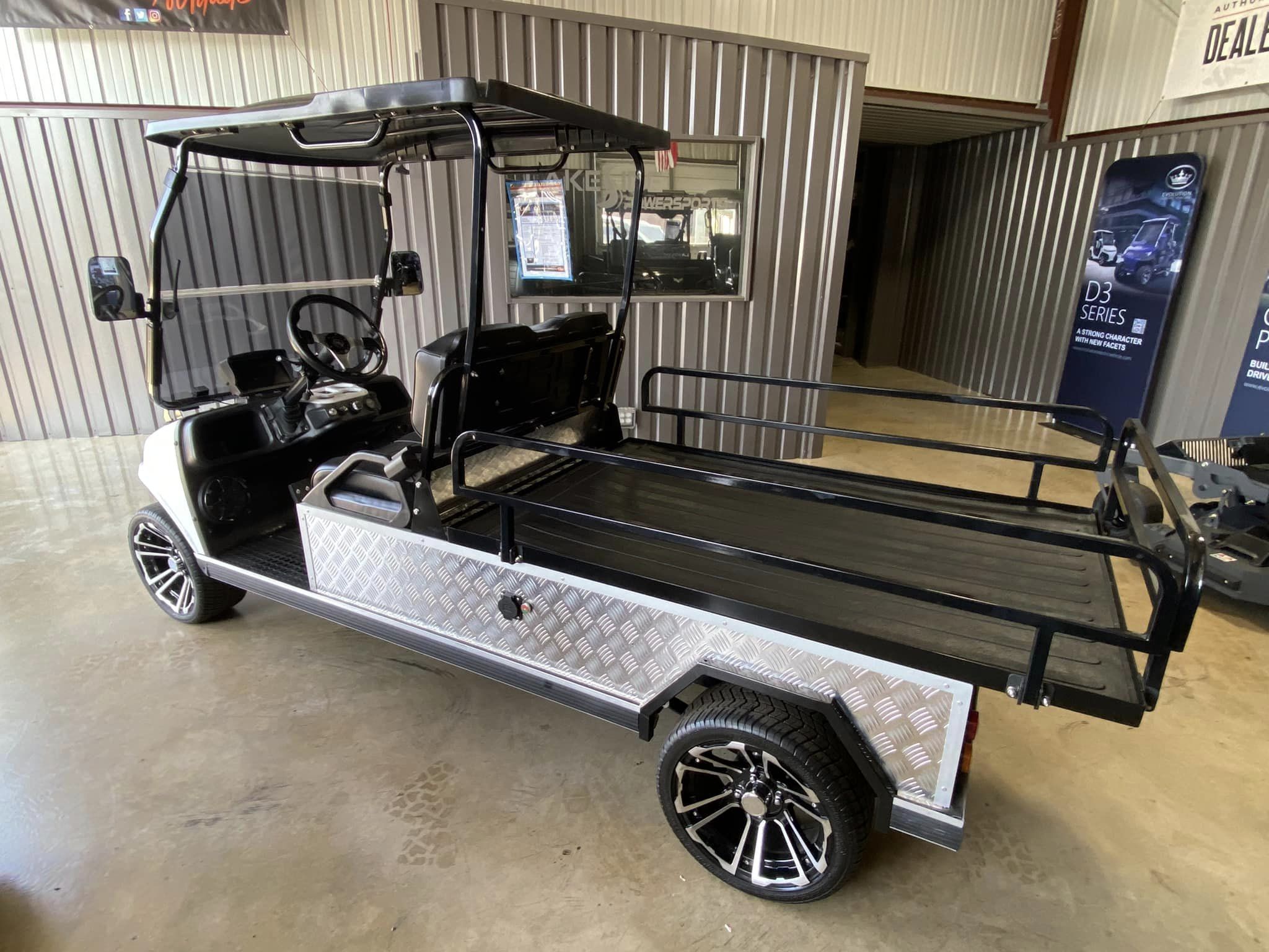 2024 Heavy Duty Buggy Utility With Cargo Box UTV Vehicle For Sale HDK EVOLUTION Electric Golf Cart