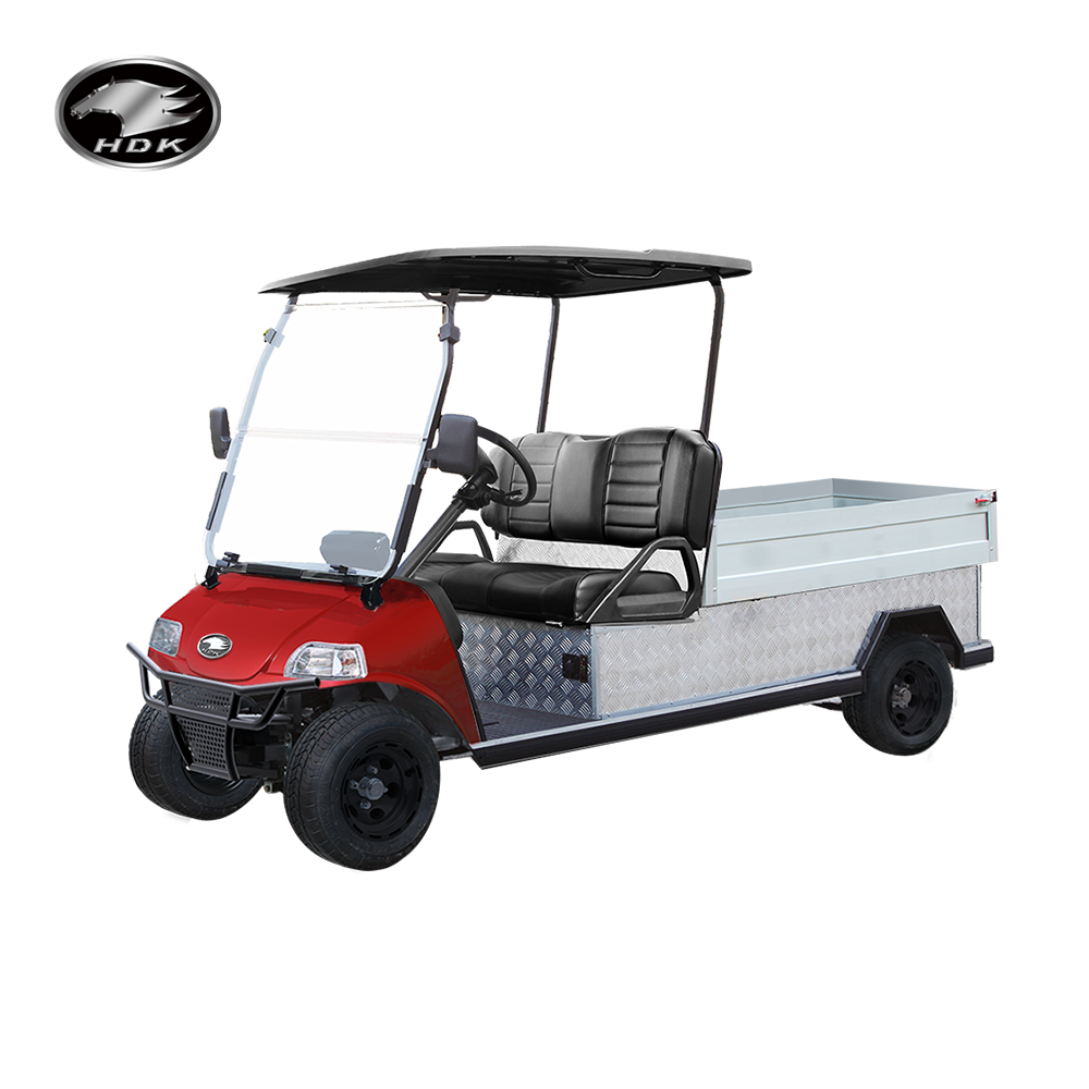 Lifted For Sale UTV Utility Vehicle Mini Truck With Big Cargo Box 48V HDK Evolution Electric Golf Cart