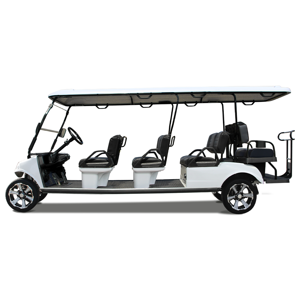 EVOLUTION HDK Wholesale 8 Seat Cheap Sightseeing Mini Bus Club Car Wholesale Electric Golf Cart