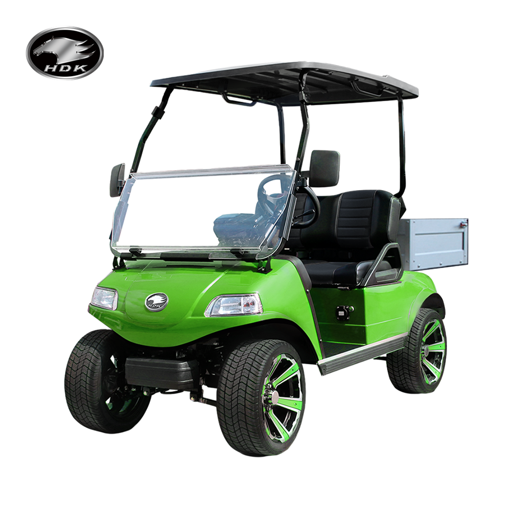 HDK EVOLUTION 2 Seater Off-road Scooters Utility Vehicle 48V 72V Electric Golf Carts with Cargo Box Mini truck