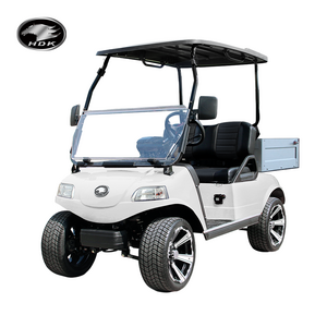 2024 HDK Electric Golf Buggy Cart Cargo Box Utility Vehicle For Sale Mini Truck 2 Seater Off-road Scooter Lifted Trolley