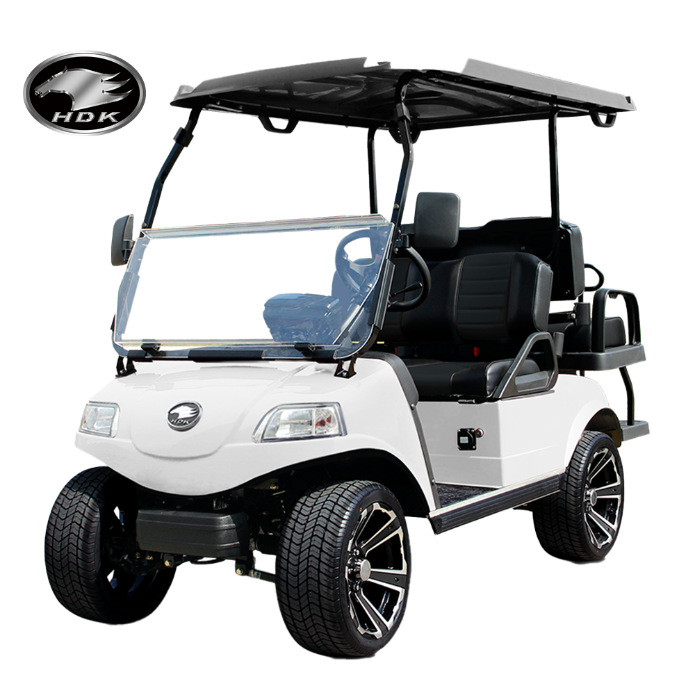 HDK Club Car Electric Golf Cart for Sale Speed Adjustments 48v Buggy Price in India 3 - 4 Golf Cart Precedent Extended Top 30%