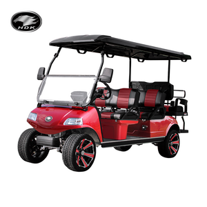 HDK EVOLUTION Sightseeing Bus Cheap Club Car 6 Seat Lithium Battery High Speed Off-road Electric Golf Cart For Sale