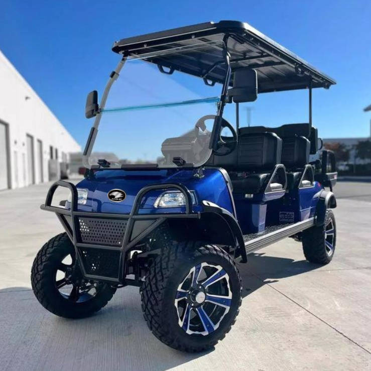 New Sightseeing Off-road 6 Seater Dune Buggy High Speed 48V quad bikes adults HDK EVOLUTION Electric Golf Cart