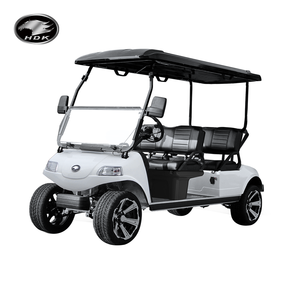 2 4 6 Seat Wholesale HDK Evolution Car Buggy For Sale 48V Lithium Ion Batteries Electric Golf Carts