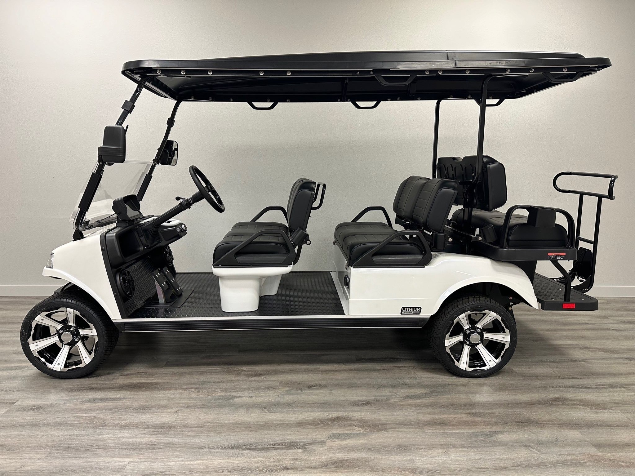 Cheap For Sale Price 6 Seat 48V Lithium Battery Near Me Tourist HDK EVOLUTION Electric Sightseeing Mini Bus Golf Cart