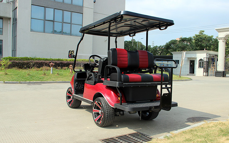 HDK Utility Vehicle Utv Sightseeing Bus Electric Golf Scooter Cart New Energy Car Off-road Buggy Trolley Sport for Sale 4 Wheel