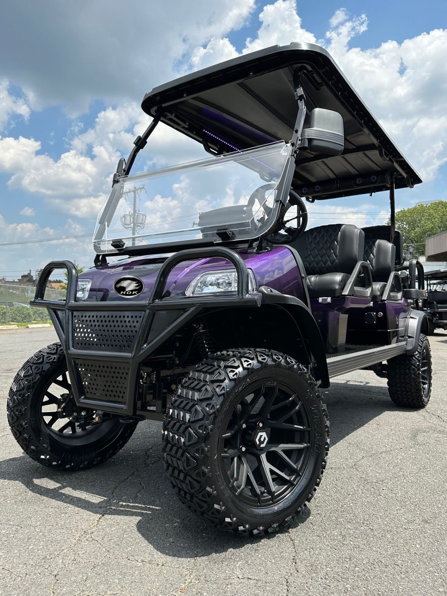 6 Person Utility Vehicle For Sale Trolley Best Sport Parts Accessories UTV China Manufacture 48V Ce Electric Golf Carts