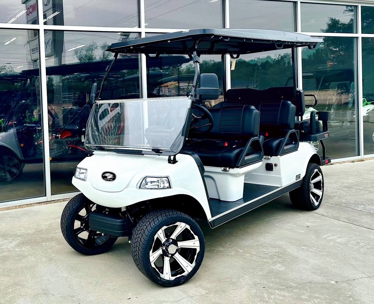 2024 CE Certificate HDK EVOLUTION Sightseeing Bus Club 6 Seat Lithium Battery Off-road Electric Golf Cart For Sale