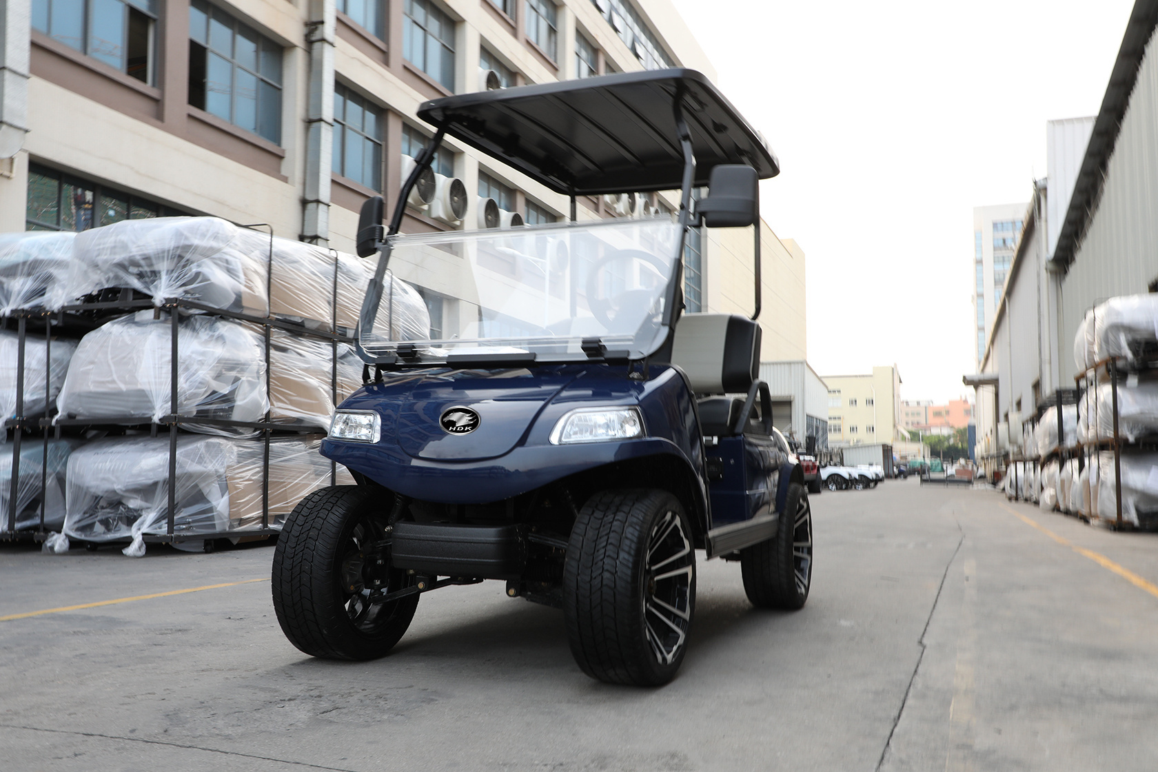 2024 Gift HDK EVOLUTION Utility Vehicle Mini Car Scooter 2 Seats 48V For Sale Buggy Trolley UTV Electric Golf Cart