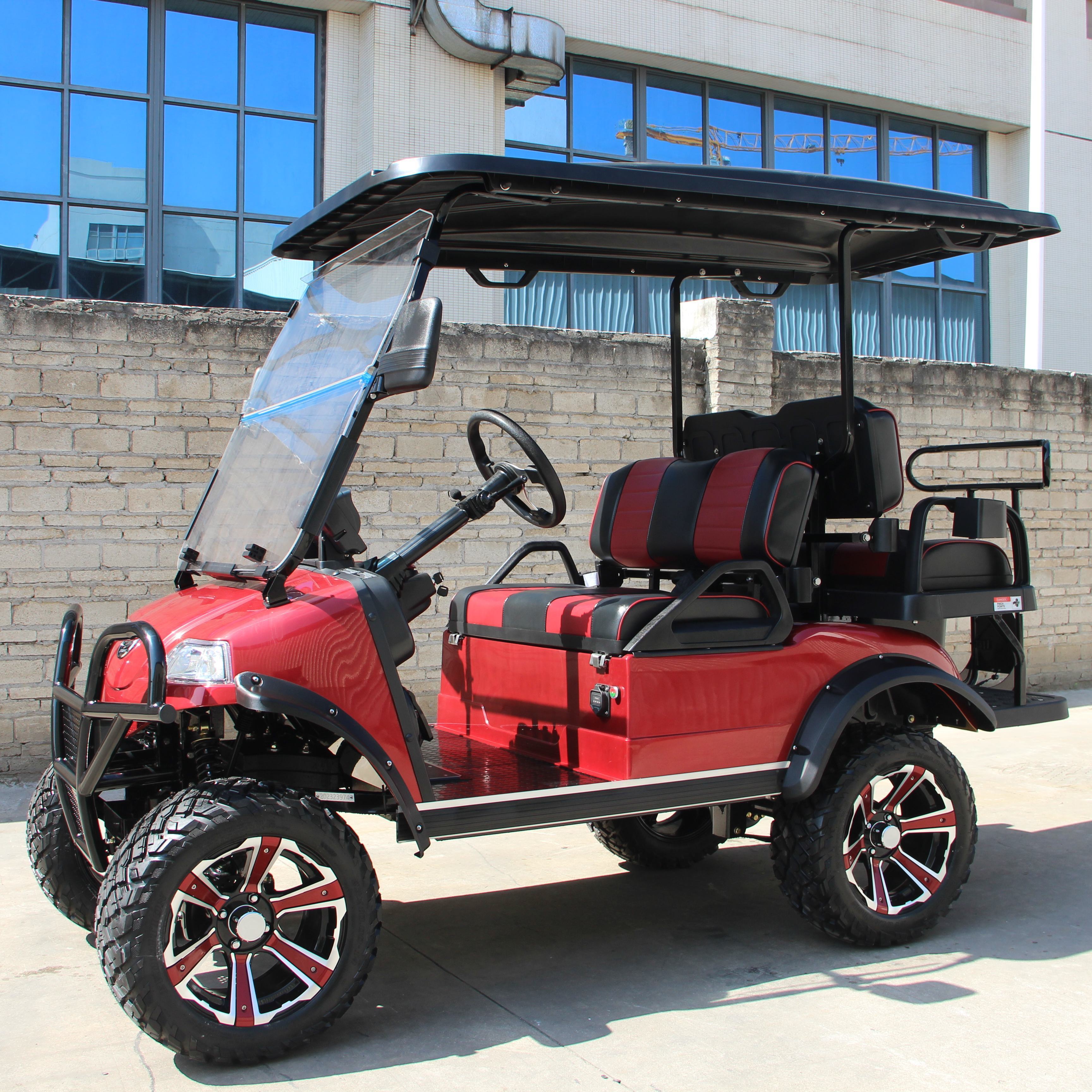 2024 New 4 Seater Gas Power Off Road Buggy for Sale Luxury 48V Electric Golf Cart HDK EVOLUTION Go Kart Price