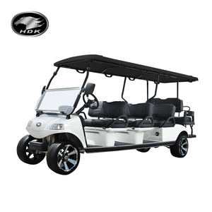 EVOLUTION HDK Wholesale 8 Seat Cheap Sightseeing Mini Bus Club Car Wholesale Electric Golf Cart