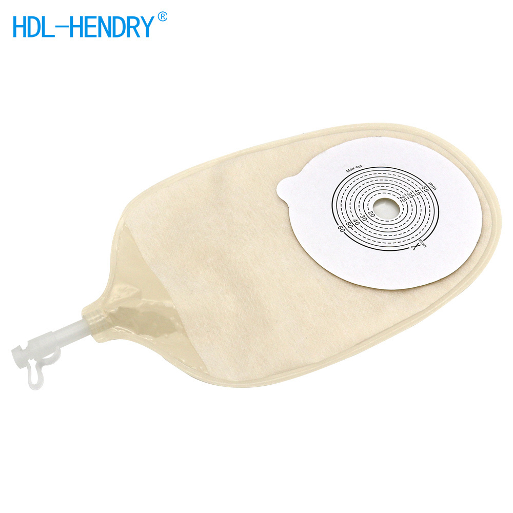 Urostomy Bag with Closure for Stoma Care 45mm Urine Bags OEM Factory For Urinary Incontinence Bedridden Patients